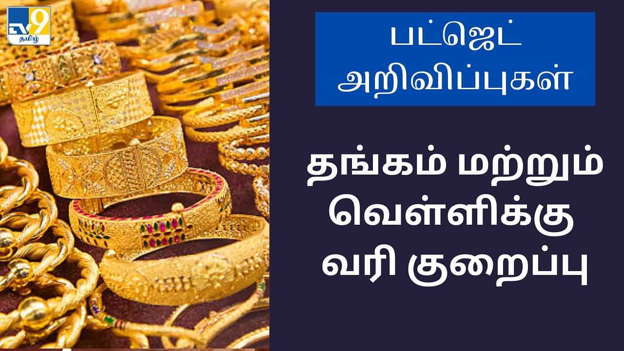 Budget 2024 Gold Silver Tax : தங்கம், வெள்ளி வரி குறைப்பு.. பட்ஜெட்டில் அதிரடி அறிவிப்பு