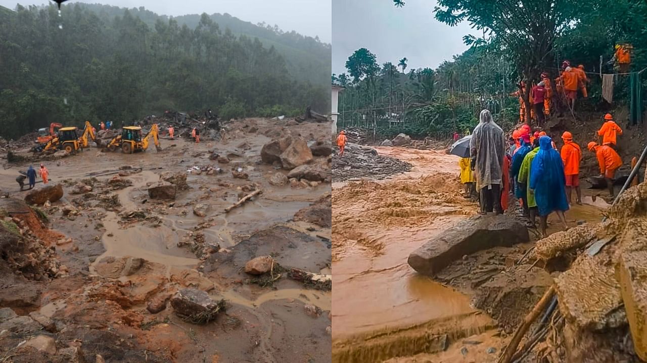 Wayanad Landslide: வயநாட்டை உலுக்கிய நிலச்சரிவ.. 60-ஐ தாண்டி உயிரிழப்பு.. மீட்பு பணிகள் தீவிரம்!