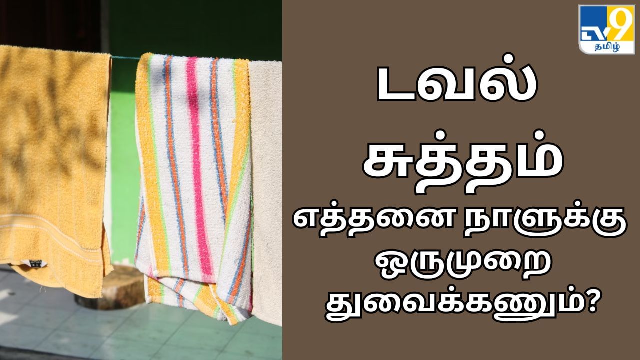 Bathing Towel: துவட்டும் டவலில் இவ்வளவு கிருமிகள் இருக்குமா? எத்தனை நாட்களுக்கு ஒருமுறை துவைக்கணும் தெரியுமா?