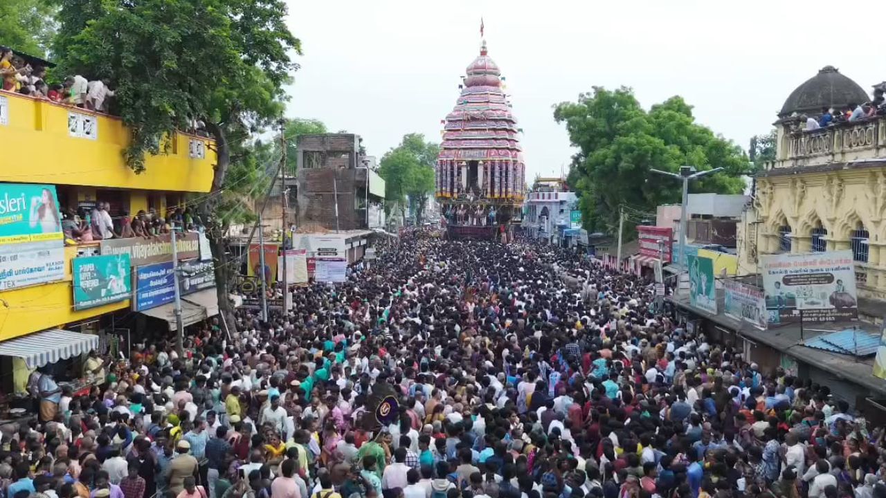 Srivilliputhur Andal: “கோவிந்தா.. கோபாலா” – வெகுவிமரிசையாக நடந்த ஆண்டாள் கோயில் தேரோட்டம்!