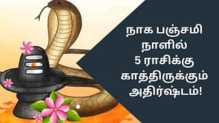 Naga Panchami: நாக பஞ்சமி எப்போது? – 5 ராசிக்கு அடிக்கப்போகிறது அதிர்ஷ்டம்!