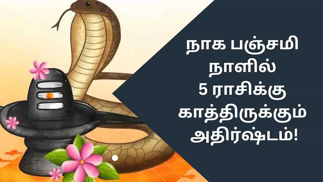 Naga Panchami: நாக பஞ்சமி எப்போது? - 5 ராசிக்கு அடிக்கப்போகிறது அதிர்ஷ்டம்!