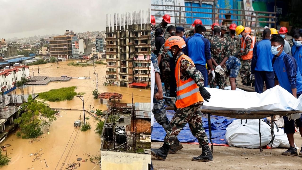 Nepal Floods: நேபாளத்தை புரட்டி போட்ட கனமழை.. மூழ்கிய காத்மாண்டு.. 170-ஐ தாண்டிய உயிரிழப்பு!