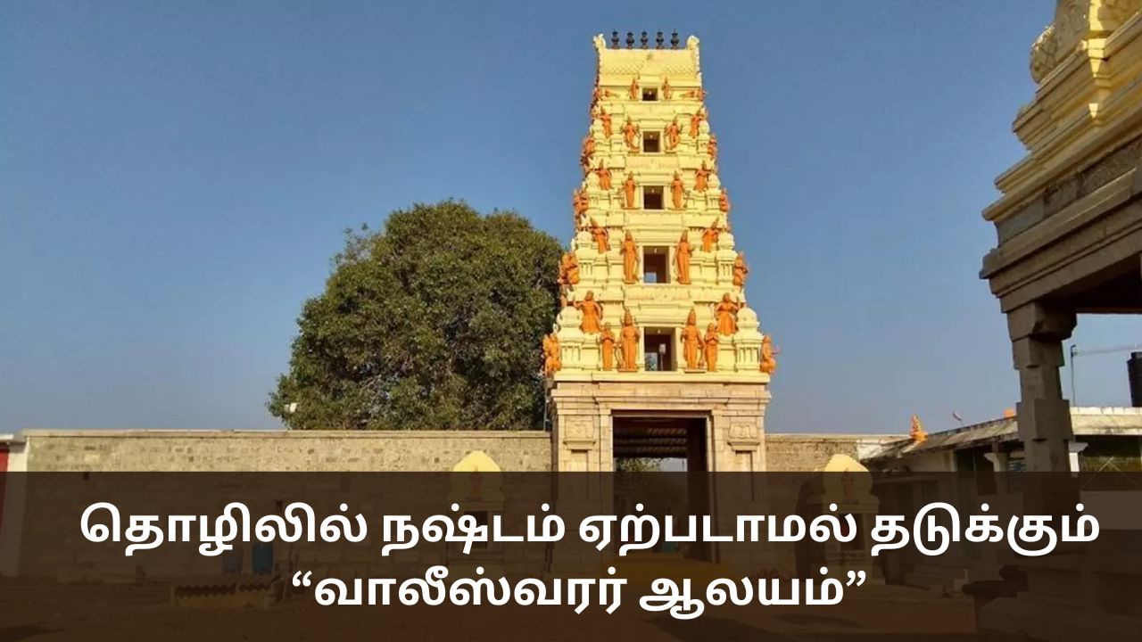 Sri Valeeswarar Temple: தொழிலில் நஷ்டம் ஏற்படாமல் தடுக்கும் “வாலீஸ்வரர் ஆலயம்”!