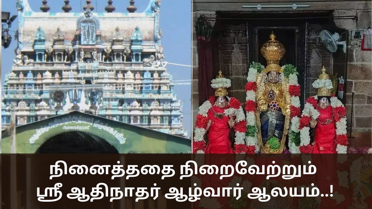 நினைத்ததை நிறைவேற்றும் ஸ்ரீ ஆதிநாதன் ஆழ்வார் ஆலயம்