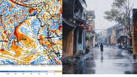 Tamilnadu Weather Alert: வட தமிழகத்தை ஒட்டியிருக்கும் காற்றழுத்த தாழ்வு பகுதி.. சென்னை உள்ளிட்ட மாவட்டங்களில் வெளுக்கப்போகும் மழை..