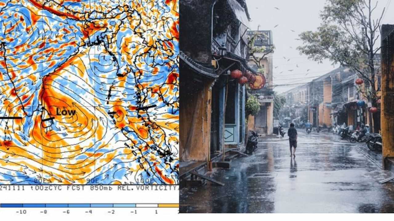 Tamilnadu Weather Alert: வட தமிழகத்தை ஒட்டியிருக்கும் காற்றழுத்த தாழ்வு பகுதி.. சென்னை உள்ளிட்ட மாவட்டங்களில் வெளுக்கப்போகும் மழை..